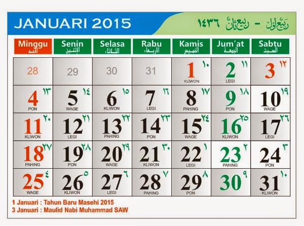 Matematika Kalender